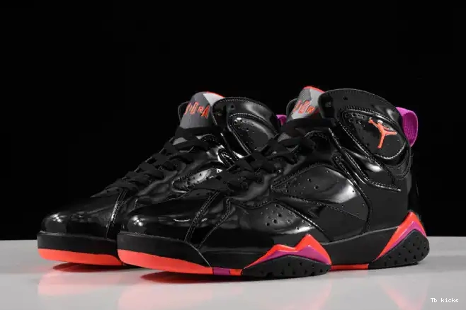 Rep TBK Retro Air 313358-006 Patent Black Jordan 7 0601